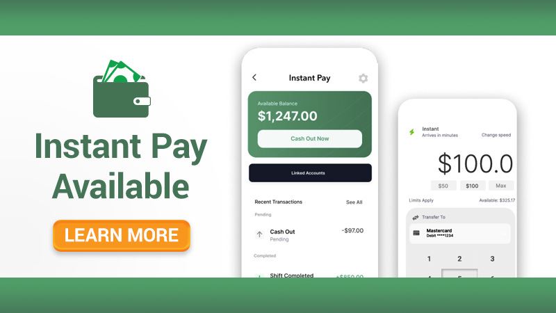 Instant Pay available now with Express Healthcare Staffing
